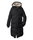 G.I.G.A. DX Winter-Parka GW 32 Funktionsmantel mit Kapuze (wasserabweisend und winddicht) schwarz Damen